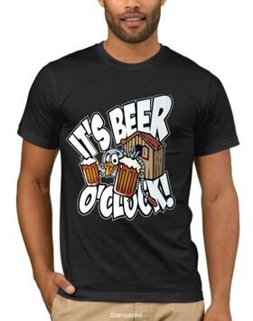 Αστεία T-shirts It's Beer o'clock