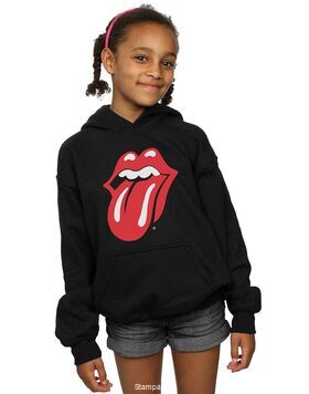 Μπλούζα Φούτερ με κουκούλα Rolling Stones Unissex Classic Tongue Hoodie