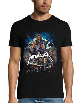 Heavy Metal μπλούζα με στάμπα Metallica World Tour 2024-2025