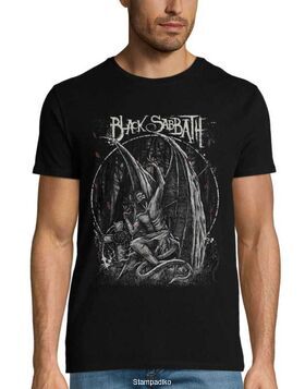 Heavy Metal μπλούζα με στάμπα Black Sabbath Demonio