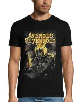 Μπλούζα Rock  t-shirt με στάμπα Avenged Sevenfold "Hail To The King"