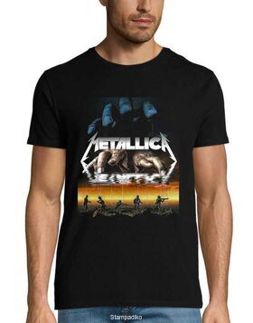 Heavy Metal μπλούζα με στάμπα Metallica Army