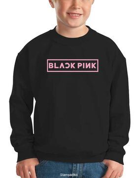 Mπλούζα φούτερ με στάμπα Blackpink