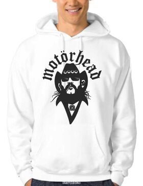 Μπλούζα Φούτερ με κουκούλα Motorhead Lemmy Hoodies