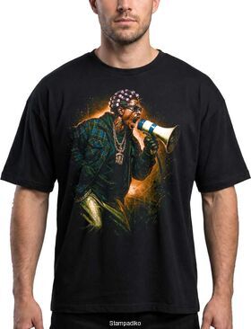 Μπλούζα με στάμπα Juice WRLD Hip-Hop - Rollers Megaphone Design