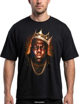 Μπλούζα με στάμπα The Notorious B.I.G. Hip-Hop - King Design