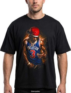 Μπλούζα με στάμπα Allen Iverson NBA - The Answer Design