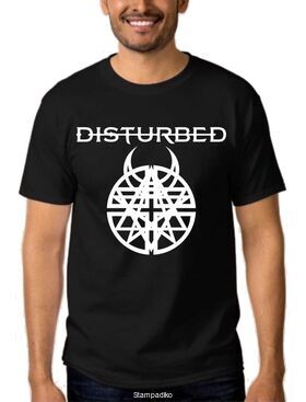 Μπλουζάκι Rock Metal T-shirt με στάμπα Disturbed