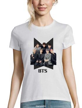 Mπλούζα με στάμπα BTS