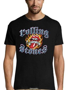 Rock Black t-shirt Rolling Stones Tattoo You