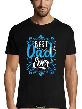 Mπλούζα με στάμπα Best Dad Ever T Shirt
