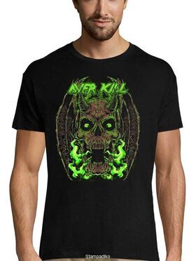 Thrash Metal t-shirt με στάμπα Overkill (band)