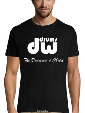 Μπλούζα t-shirt με στάμπα DW Drums The Drummer’s Choice
