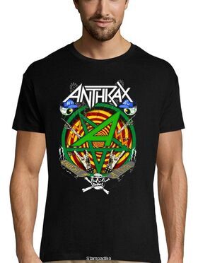 Μπλούζα Heavy Metal με στάμπα Anthrax Caught In A Mosh T-shirt