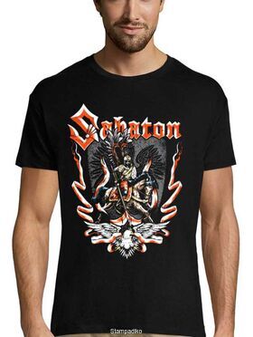 Heavy metal t-shirt με στάμπα Sabaton killing on horseback T-shirt