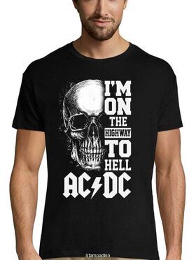 Rock t-shirt AC/DC I'm On The Highway To Hell