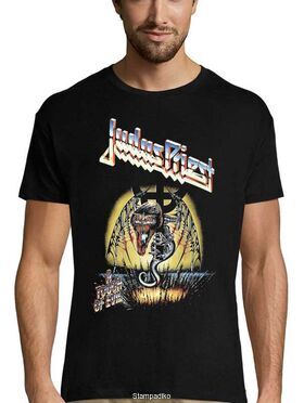 Rock μπλούζα με στάμπα Judas Priest Touch of Evil T-shirt