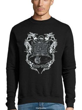 Μπλούζα Φούτερ Sweatshirt Rock με στάμπα ACDC Hells Bells