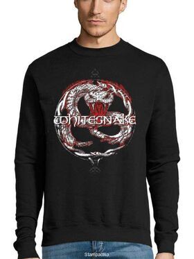 Μπλούζα Φούτερ Sweatshirt Rock με στάμπα Whitesnake Back To The Bone