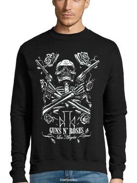 Μπλούζα Φούτερ Sweatshirt με στάμπα Guns N' Roses Los Angeles