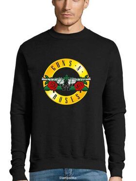 Μπλούζα Φούτερ Guns N Roses Distressed