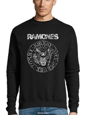 Μπλούζα Φούτερ με στάμπα Ramones Vintage Eagle Seal