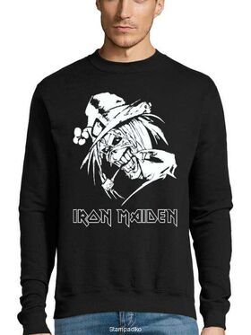 Μπλούζα Φούτερ με στάμπα Iron Maiden Leprechaun