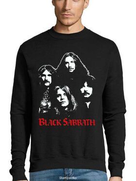 Μπλούζα Φούτερ με στάμπα Black Sabbath