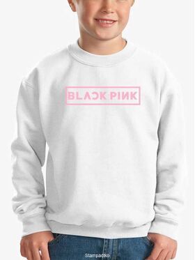 Mπλούζα φούτερ με στάμπα Blackpink
