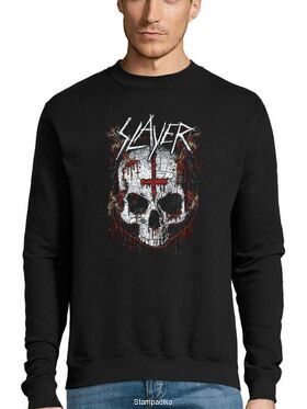 Μπλούζα Φούτερ με στάμπα Slayer Ritual Skull