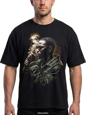 Μπλούζα με στάμπα Pop Smoke Hip-Hop - Urban Smoke Design