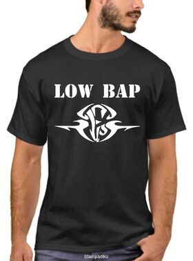 Μπλουζάκι,φούτερ κουκούλα & φούτερ χωρίς κουκούλα με στάμπα Low Bap