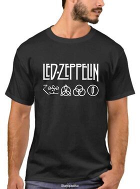 Μπλουζάκι,φούτερ κουκούλα & φούτερ χωρίς κουκούλα με στάμπα Led Zeppelin
