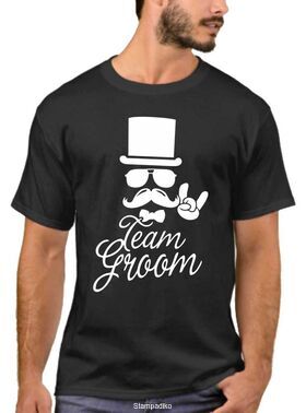 Μπλουζάκι με στάμπα Team Groom