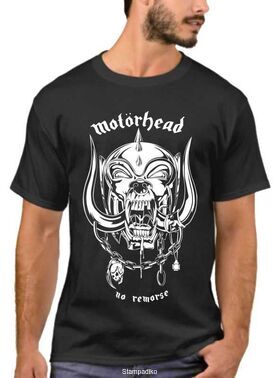 Heavy metal t-shirt με στάμπα Motohead no remorse