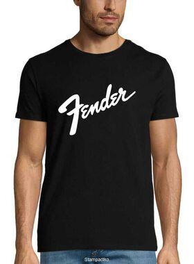 Μπλούζα t-shirt με στάμπα Guitar Fender