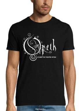 Μπλούζα t-shirt με στάμπα Opeth band Lycabettus greece 2024