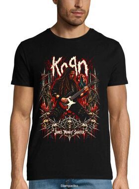 Μπλούζα με στάμπα Korn Nu Metal - James "Munky" Shaffer Design