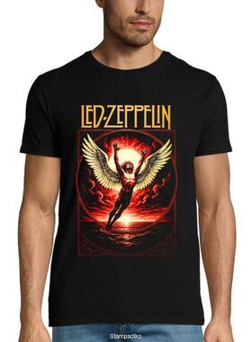 Μπλούζα με στάμπα Led Zeppelin - "Solar Icarus" Swan Song Edition