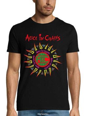 Μπλούζα με στάμπα Alice in Chains "Sun Logo" - Grunge Edition