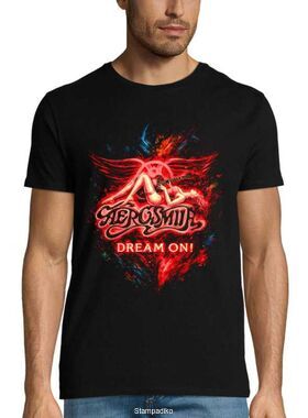 Μπλούζα με στάμπα Aerosmith Hard Rock - Dream On! Pin-up Design
