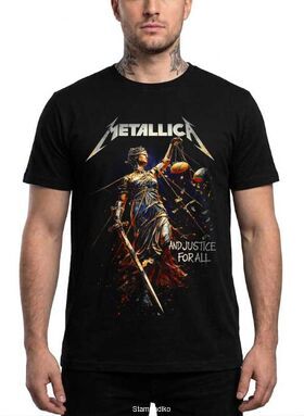 Heavy Metal Black t-shirt Metallica and Justice for All