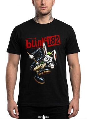 Μπλούζα με στάμπα Blink-182 Pop Punk - Punk Bunny