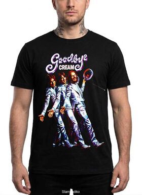 Μπλούζα με στάμπα Cream Psychedelic Rock - Goodbye Album Tour