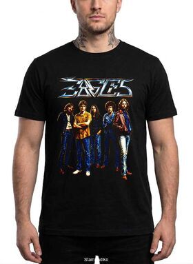Ανδρική Μπλούζα με Στάμπα Eagles Classic Rock - Vintage Band Portrait