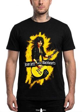 Μπλούζα με στάμπα Joan Jett and the Blackhearts - Rock Icon Design