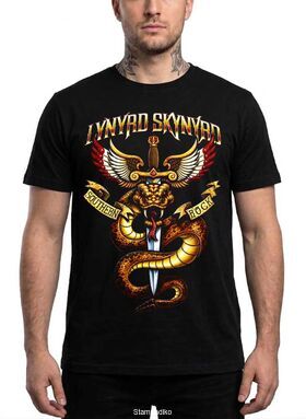 Μπλούζα με στάμπα Lynyrd Skynyrd - Southern Rock Snake Design