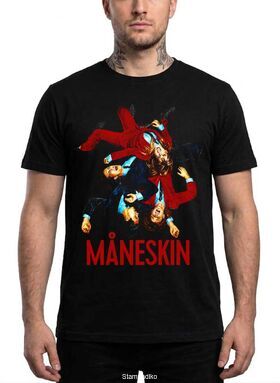 Μπλούζα με στάμπα Måneskin - Modern Glam Rock Design