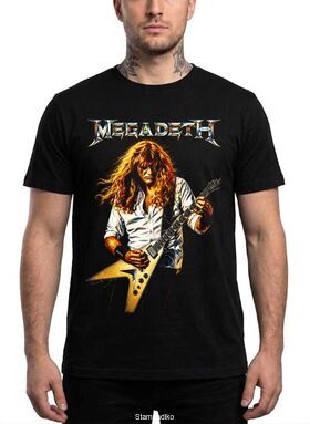 Μπλούζα με στάμπα Megadeth Thrash Metal - Dave Mustaine Design