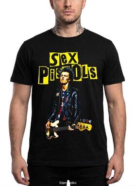 Μπλούζα με στάμπα Sex Pistols Punk Rock - Sid Vicious Design